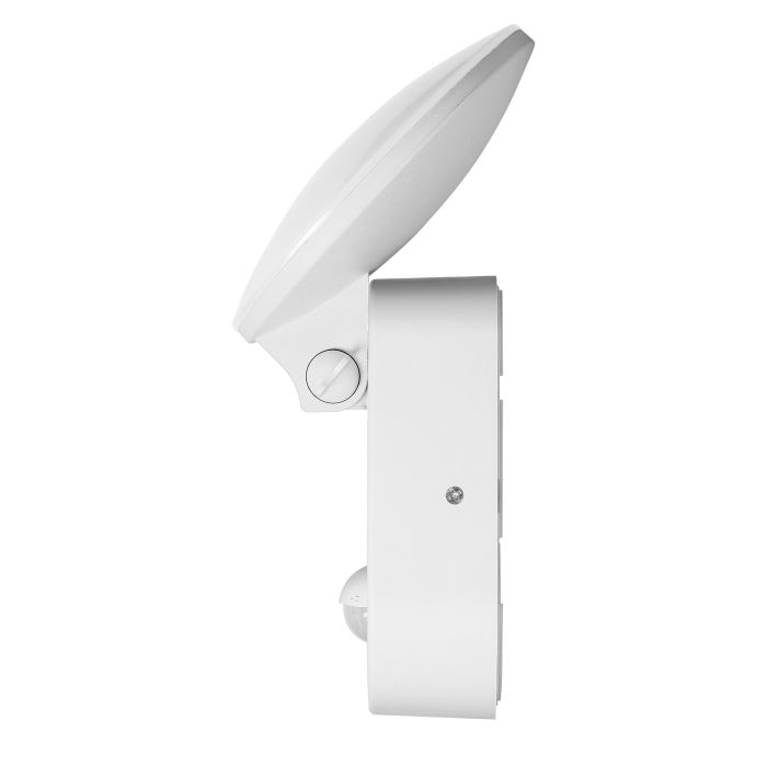 140056-RIOLIT LED 15W, white garden luminaire with motion sensor, 1100lm, IP65, 4000K-ORN