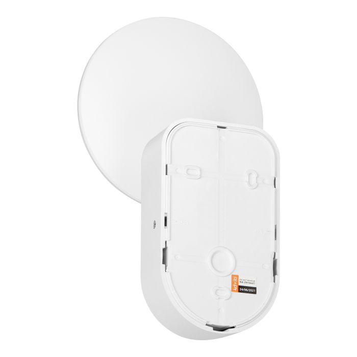 140056-RIOLIT LED 15W, white garden luminaire with motion sensor, 1100lm, IP65, 4000K-ORN