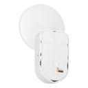 140056-RIOLIT LED 15W, white garden luminaire with motion sensor, 1100lm, IP65, 4000K-ORN