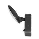 140057-RIOLIT LED 15W, black garden luminaire with motion sensor, 1100lm, IP65, 4000K-ORN
