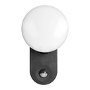 140057-RIOLIT LED 15W, black garden luminaire with motion sensor, 1100lm, IP65, 4000K-ORN