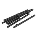 140061-Double tripod for LED floodlights, black-ORN