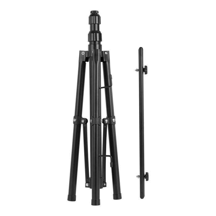 140061-Double tripod for LED floodlights, black-ORN