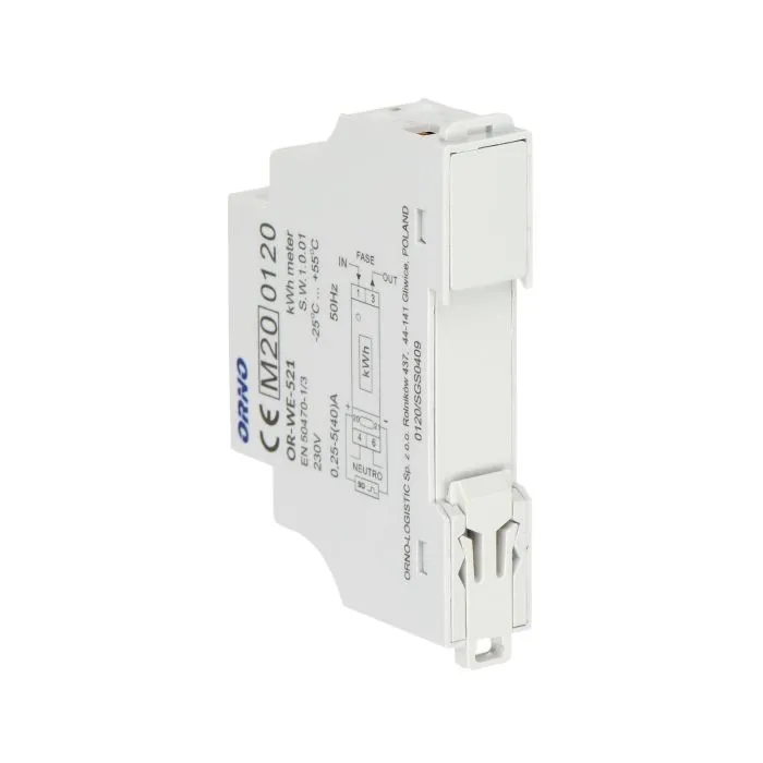 140066-1-phase energy meter with MID certificate, 40A