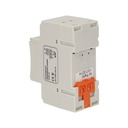 140077-DIN rail digital timer 16 time programs; daily or weekly cycle; 12 or 24 hour mode; wyświetlacz LCD-ORN