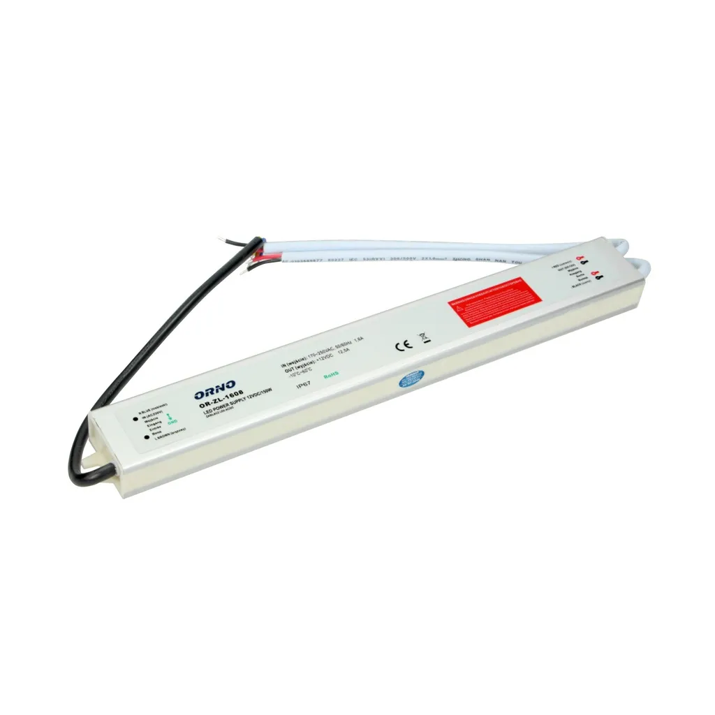 140325- LED driver AC/DC 12V/150W, IP67-ORN