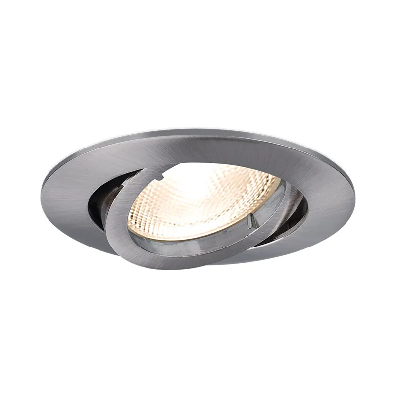 103080 - MITTO ROUND NICKEL IP20 SPOTLIGHT FIXTURE BRY