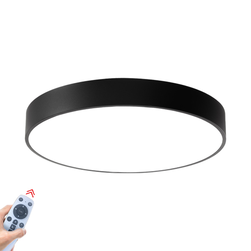 [BRYBH16-04291] 103106-BLADE-SR-RND-BLC-45W-RMT-IP20-CEILING FIXTURE-BRY