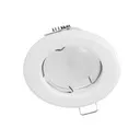 140357-SUTRI RC cadre décoratif pour spot,⌀55mm MR16/GU10 max 50W, rond, faisceau lumineux fixe, blanc-ORN