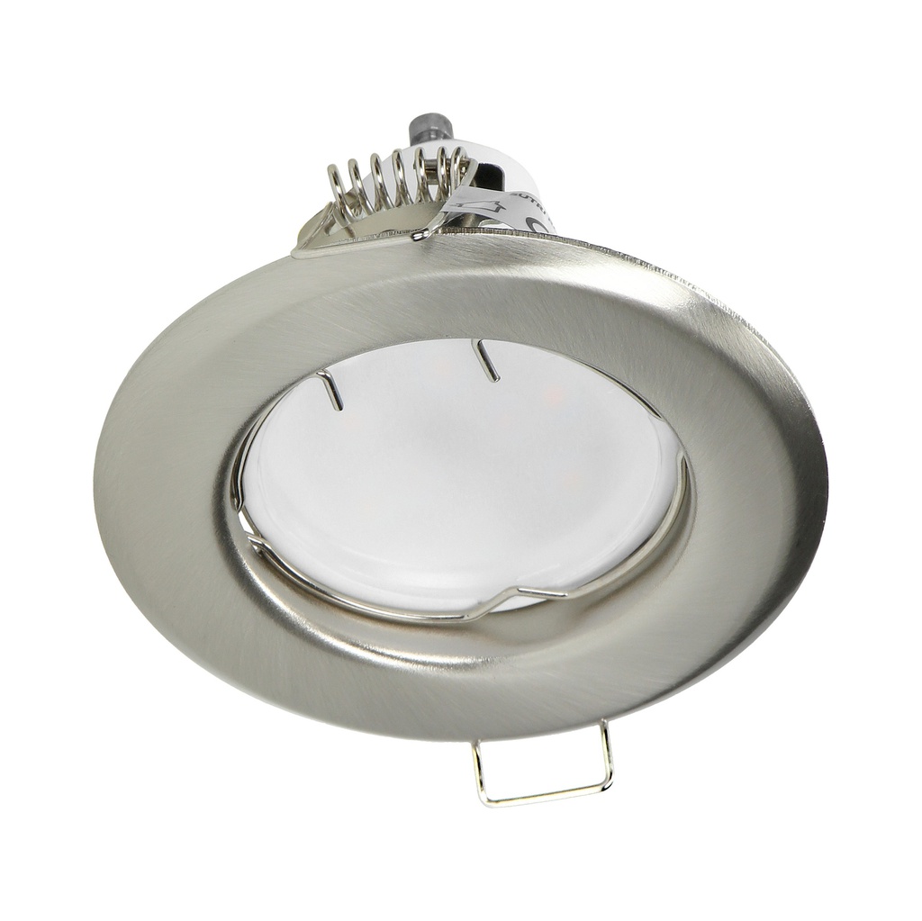140358-SUTRI RC decorative frame for spotlight, MR16/GU10 max 50W, round, fixed light beam, satin-ORN