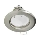 140358-SUTRI RC cadre décoratif pour spot, MR16/GU10 max 50W, rond, faisceau lumineux fixe, satiné-ORN