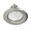140358-SUTRI RC sierlijst voor spot, MR16/GU10 max 50W, rond, vaste lichtbundel, satijn-ORN