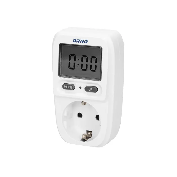 140367-Compteur de puissance avec écran LCD, schuko, pour les Pays-Bas et l'Allemagne -ORN