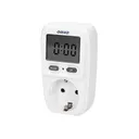 140367-Power meter with LCD display, schuko, for Netherlands and Germany  -ORN