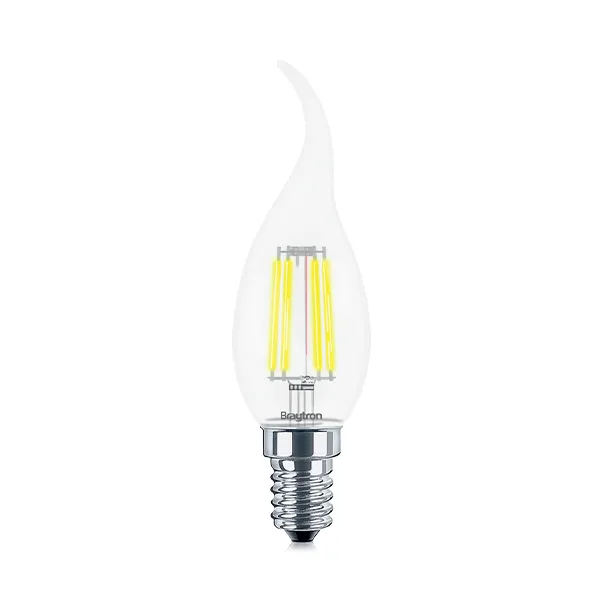 120128 - 4W E14 C35T CLEAR 2700K LED BULB BRY