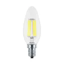 120130 - 4W E14 C35 CLEAR 2700K LED BULB BRY
