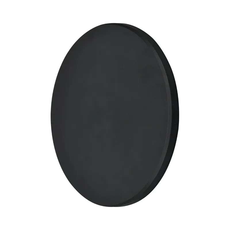 102122-Braytron PALERMO M Round Black 12W 3000K IP65 WALL LIGHT