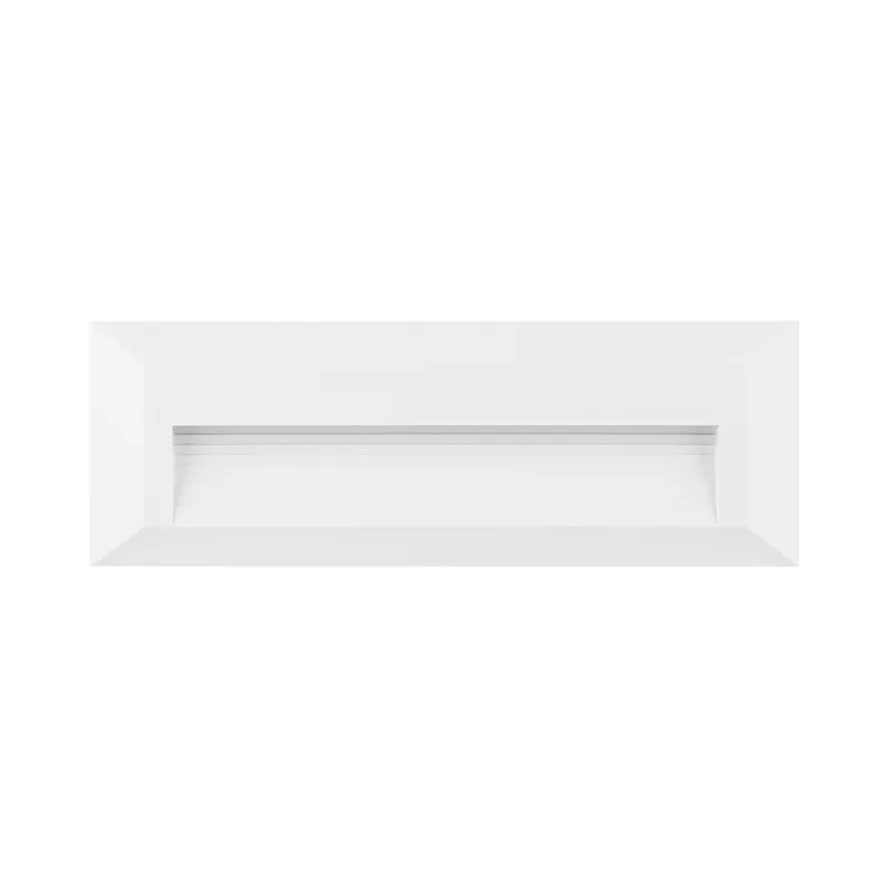 102125-VEKTA B Rechthoek Wit 3W 3000K IP65 MUUR LICHT