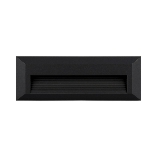 [BRYBG38-01901] 102126-VEKTA B Rectangle Black 3W 3000K IP65 WALL LIGHT