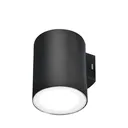102127-VEKTA D WL.1 Black 1X9W 3000K IP65 WALL LIGHT