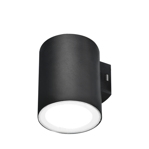 [BRYBG38-02401] 102127-VEKTA D WL.1 Black 1X9W 3000K IP65 WALL LIGHT