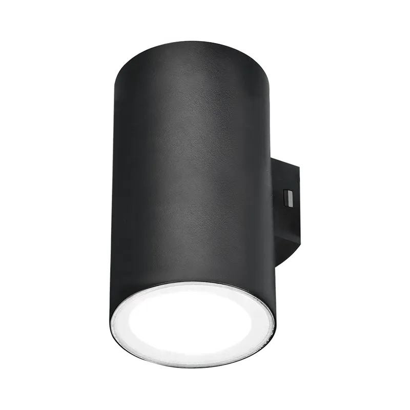 102128-VEKTA D WL.2 Black 2X9W 3000K IP65 WALL LIGHT