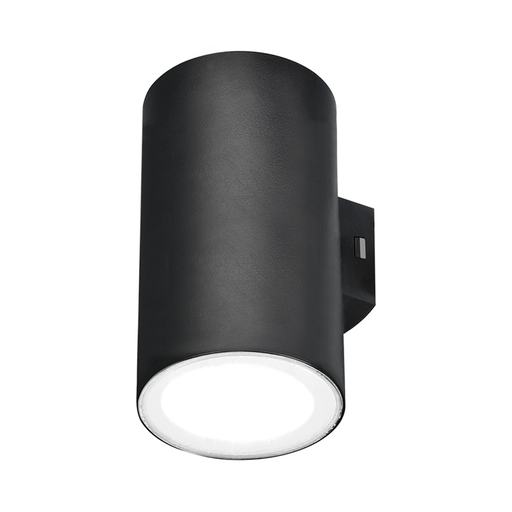 [BRYBG38-02501] 102128-VEKTA D WL.2 Black 2X9W 3000K IP65 WALL LIGHT