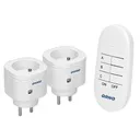 140416 - Set of wireless sockets with remote control, 2+1 MINI