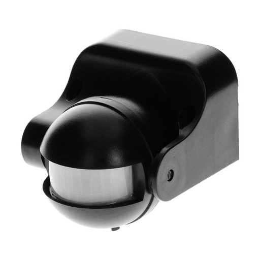 [ORNOR-CR-201/B] 140442 - PIR motion sensor 180°, IP44 Black