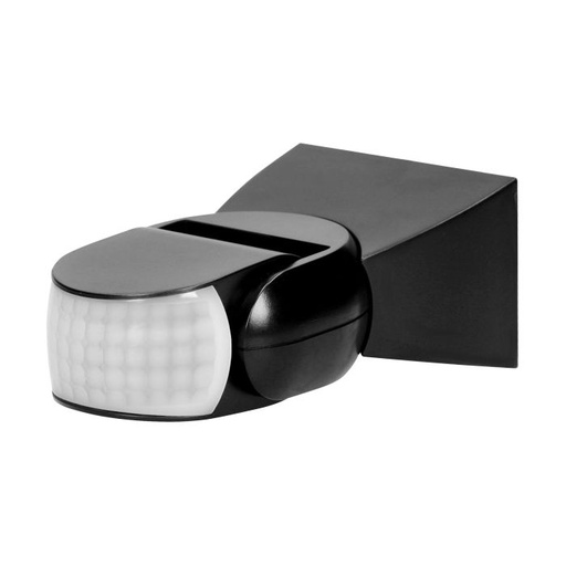 [ORNOR-CR-254/B] 140447 - Adjustable PIR motion sensor 360°/180°, IP65 Black