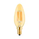 120143 - 4W E14 C35 AMBER 2200K LED BULB BRY