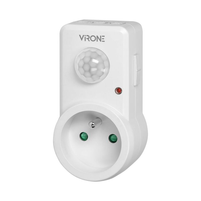 140465 - Plug-in motion detector, 120° IP20, 280W