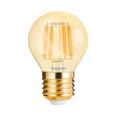 120146 - 4W E27 G45 AMBER 2200K LED BULB BRY