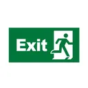 101142 - EXIT DOOR SIGN PVC - BRY