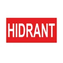 101145 - EXIT SIGN HIDRANT STICKER - BRY