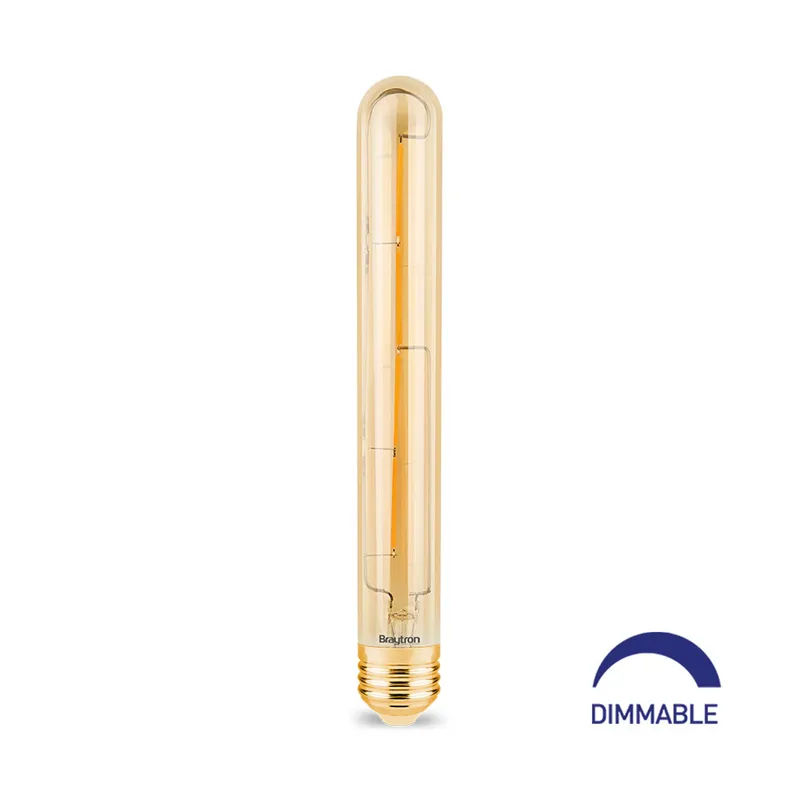 120153 - 6W E27 T30 AMBER DIMMABLE 2200K LED BULB BRY