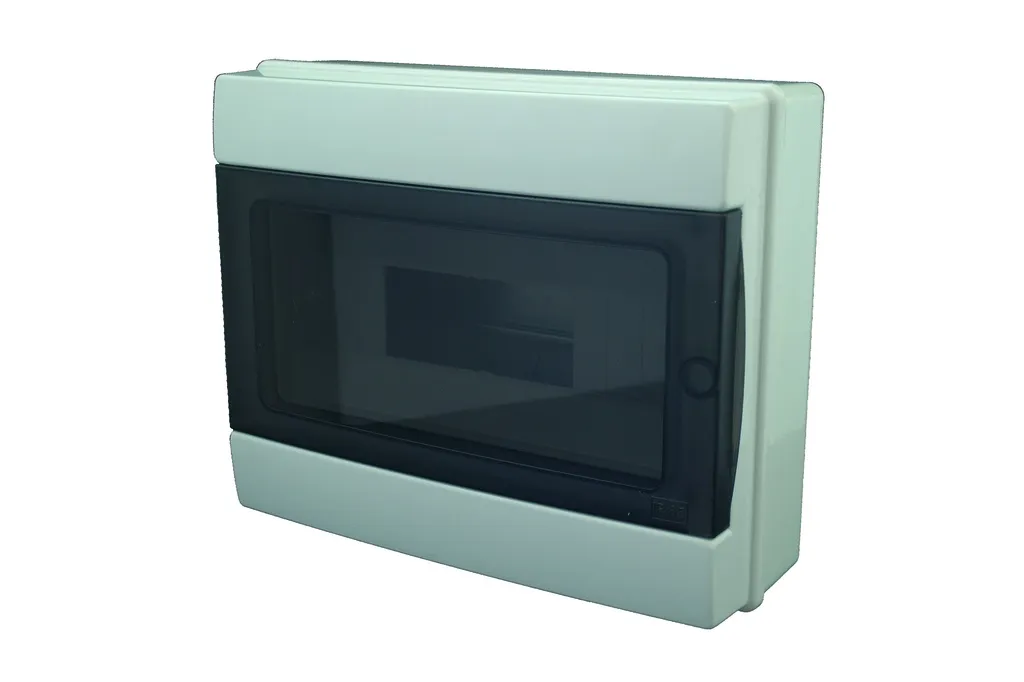145120- Verzegelde wandverdeeldozen 12 modules met gekleurde deur 290x240x105mm IP65 FAEG