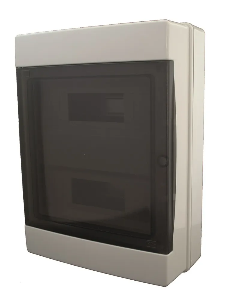 145240- Boîtiers de Distribution Muraux Étanches 24 modules avec porte colorée 300x400x140mm IP65 FAEG