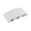 103188-VECTOR-B-WL-WHT-6X1W-3000K-IP65-WALL LIGHT-BRY