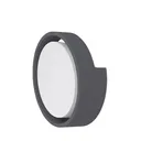 120193 - BRYWALLSDRNDGRY12W4000KIP65WALL LIGHT