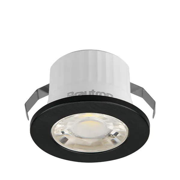 103048 - 3W 38D BLACK 3000K IP54 LED SPOTLIGHT-BRY