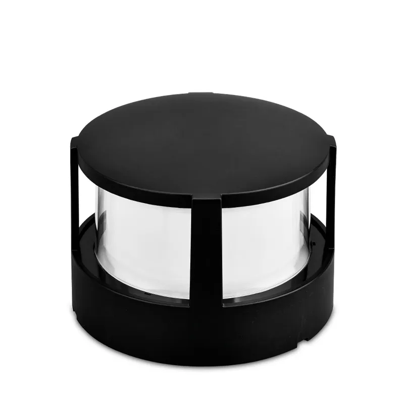 101265-BRY-WALLS-G1-RND-BLC-15W-3000K-IP65-WALL LIGHT