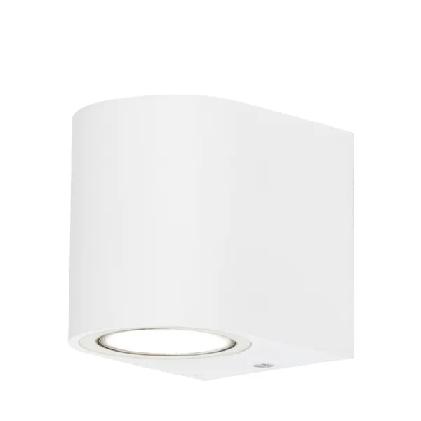 102019 - RITA P WL.1 WHT 1xGU10 IP44 WALL FIXTUREBRY