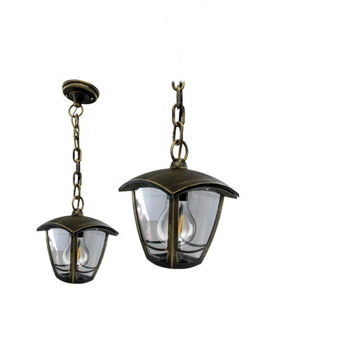 [BRYBG44-00606] 101317-BRY-BERLIN_WL.H-800mm-BRZ-E27-IP44-WALL LIGHT