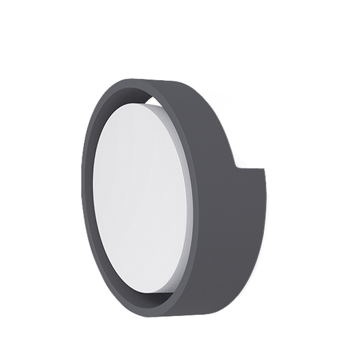 [BRYBG38-00732] 102034 - 12W ROUND D.GREY D 6500K IP65 WALL FIXTURE-BRY