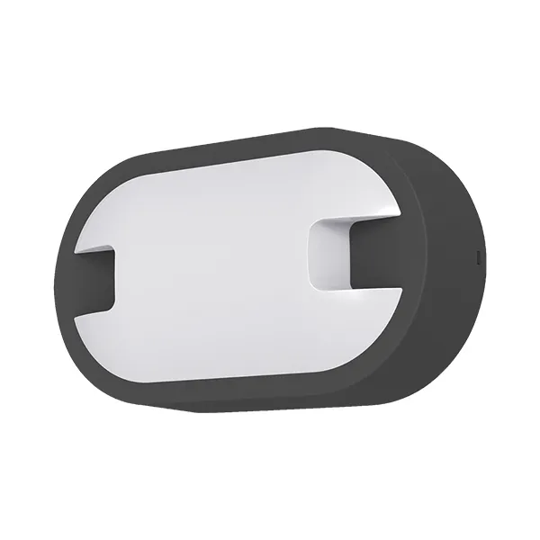 102036 - 15W D.GREY 6500K D IP65 WALL FIXTUREBRY