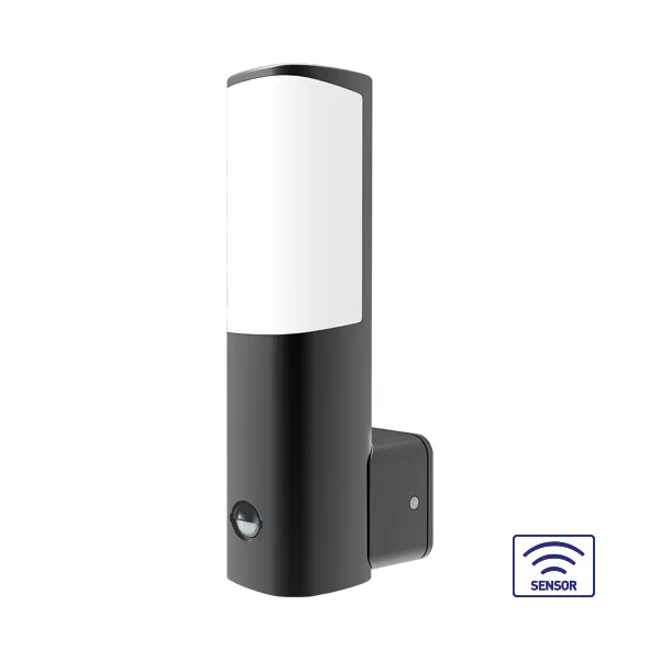 102051 - TARUS 7W SENSOR 3000K IP54 WALL FIXTURE-BRY