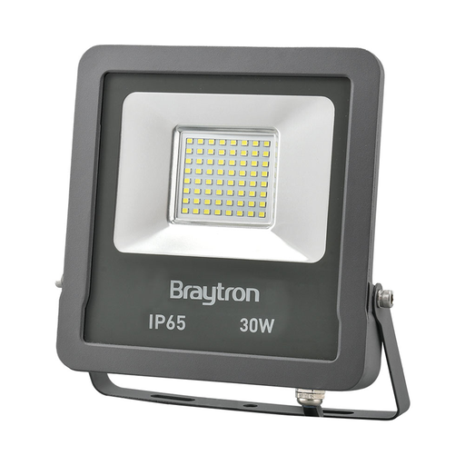 [BRYBT61-03032] 101825-BRY-FLOOD-SL-30W-GRY-6500K-IP65-LED FLOODLIGHT