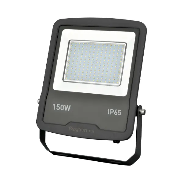101834-BRY-FLOOD-SL-150W-GRY-6500K-IP65-LED FLOODLIGHT