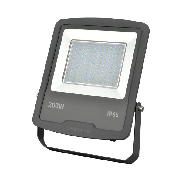 101835-BRY-FLOOD-SL-200W-GRY-3000K-IP65-LED FLOODLIGHT